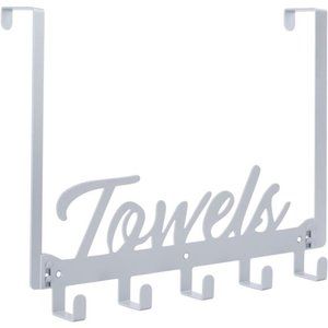 Over The Door Hooks Towel Rack for Bathroom Towel Holder for Hanging Heavy Duty